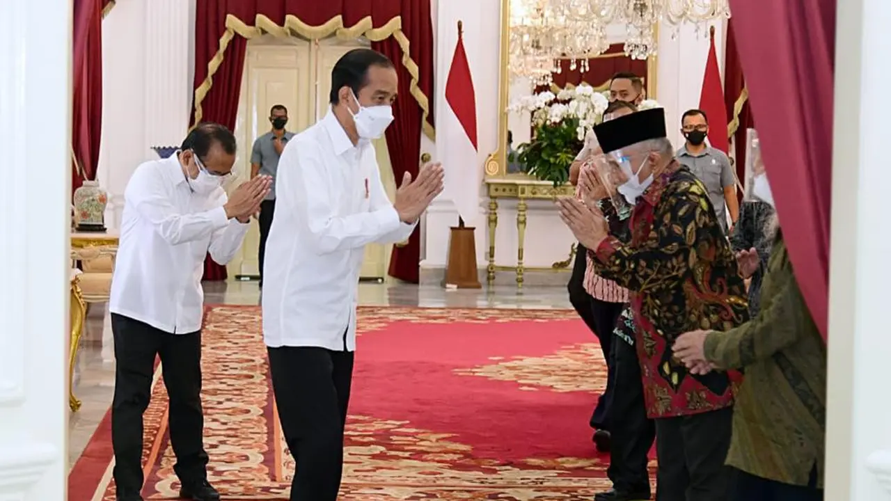 Bertemu Jokowi, Amien Rais Bahas Tewasnya 6 Laskar FPI