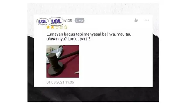 10  Potret Kocak Ulasan Netizen Setelah Belanja Online Ini Bikin Geleng Kepala
