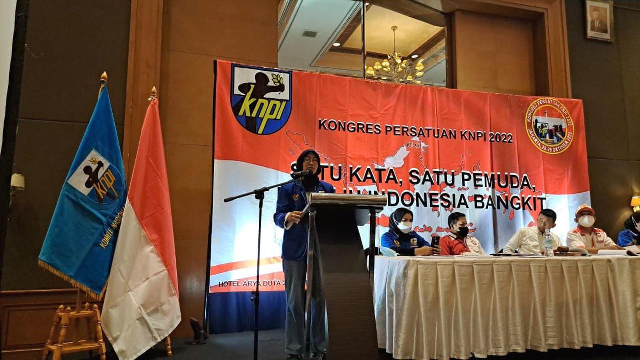 Komite Nasional Pemuda Indonesia (KNPI) menghelat Kongres XVI pada 28 Oktober 2022. Hasilnya, Mantan ketua bidang Kohati PB HMI, Yana Maulidia Jusra, terpilih secara aklamasi sebagai Ketum KNPI.