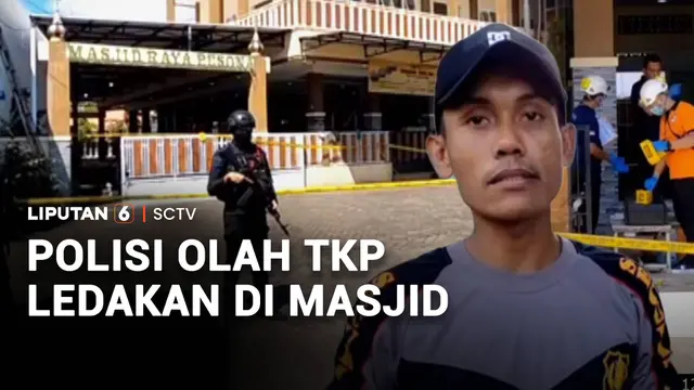 Polisi Olah TKP Ledakan di Masjid