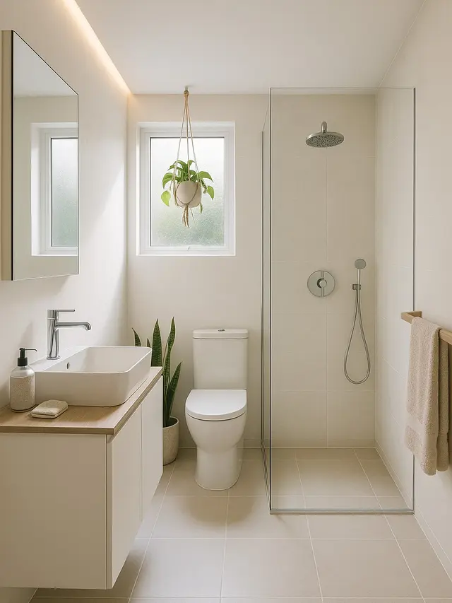 Model Kamar Mandi Minimalis Modern