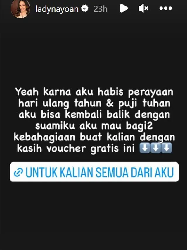 Lady Nayoan Girang Rujuk dengan Rendy Kjaernett