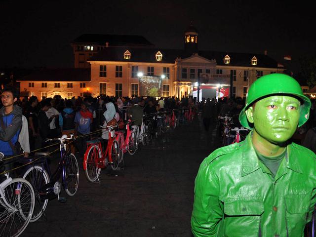 Wisata kota tua jakarta malam hari