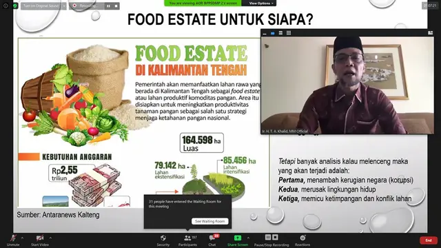 Dukung Ketahanan Pangan, Penyuluh Siap All Out Dukung Food Estate di Kalteng