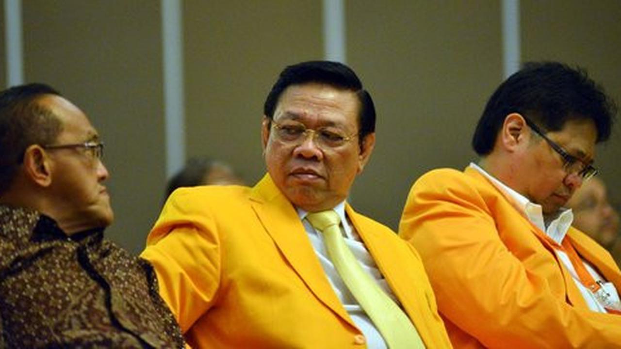 Hadiri Silatnas Golkar, Agung Laksono siap berdamai dengan Ical