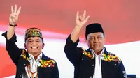 Pasangan Calon Gubernur (Cagub) dan Calon Wakil Gubernur (Cawagub) Kalimantan Tengah (Kalteng) nomor urut 3 Agustiar Sabran-Edy Pratowo. (Ist).