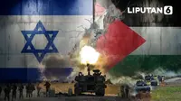 Banner Infografis DK PBB Loloskan Resolusi Gencatan Senjata di Gaza. (Design: Liputan6.com/Abdillah)