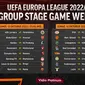 Dapatkan Link Live Streaming Liga Europa 2022/23 Minggu Keempat di Vidio, 13 sampai 14 Oktober 2022