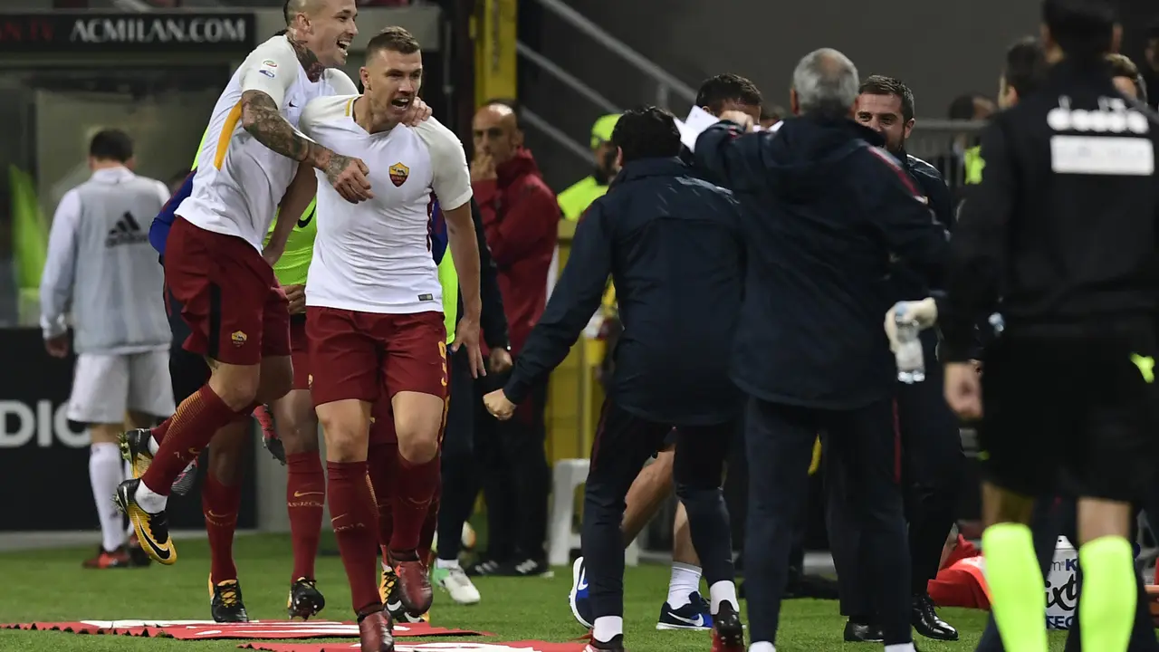 Edin Dzeko AS Roma
