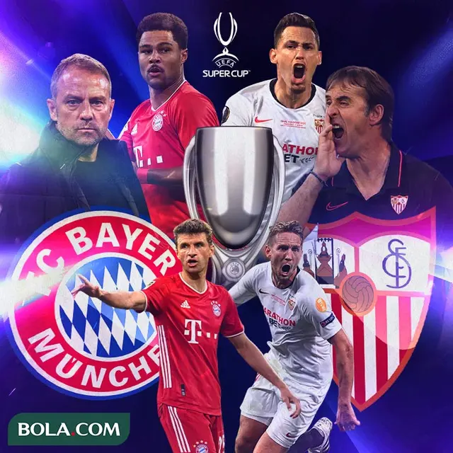 UEFA Super Cup - Bayern Munchen Vs Sevilla