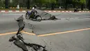 Guncangan gempa juga dirasakan di provinsi Yunnan, China,, yang berbatasan dengan Myanmar. (Sai Aung MAIN/AFP)