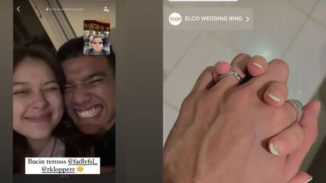 Fadly Faisal dan Rebecca Klopper