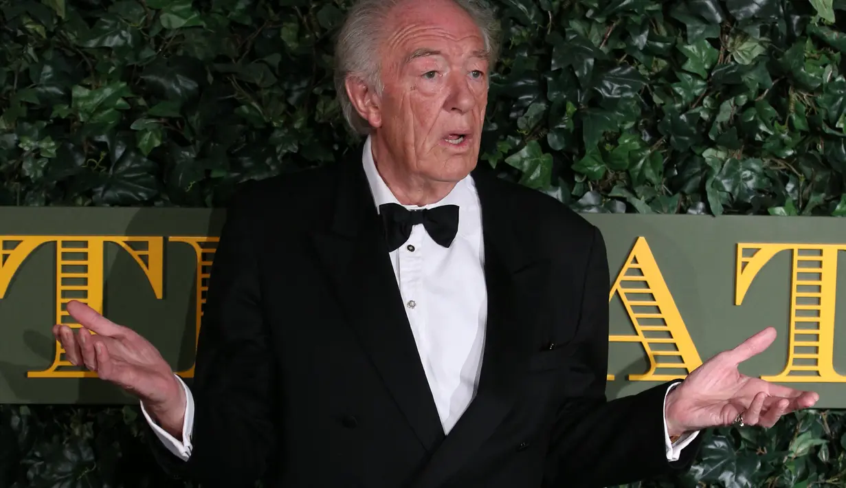 Diungkapkan bahwa sebelum Michael Gambon meninggal dunia, sang aktor mengalami masalah kesehatan yang terbilang serius. (Daniel LEAL / AFP)