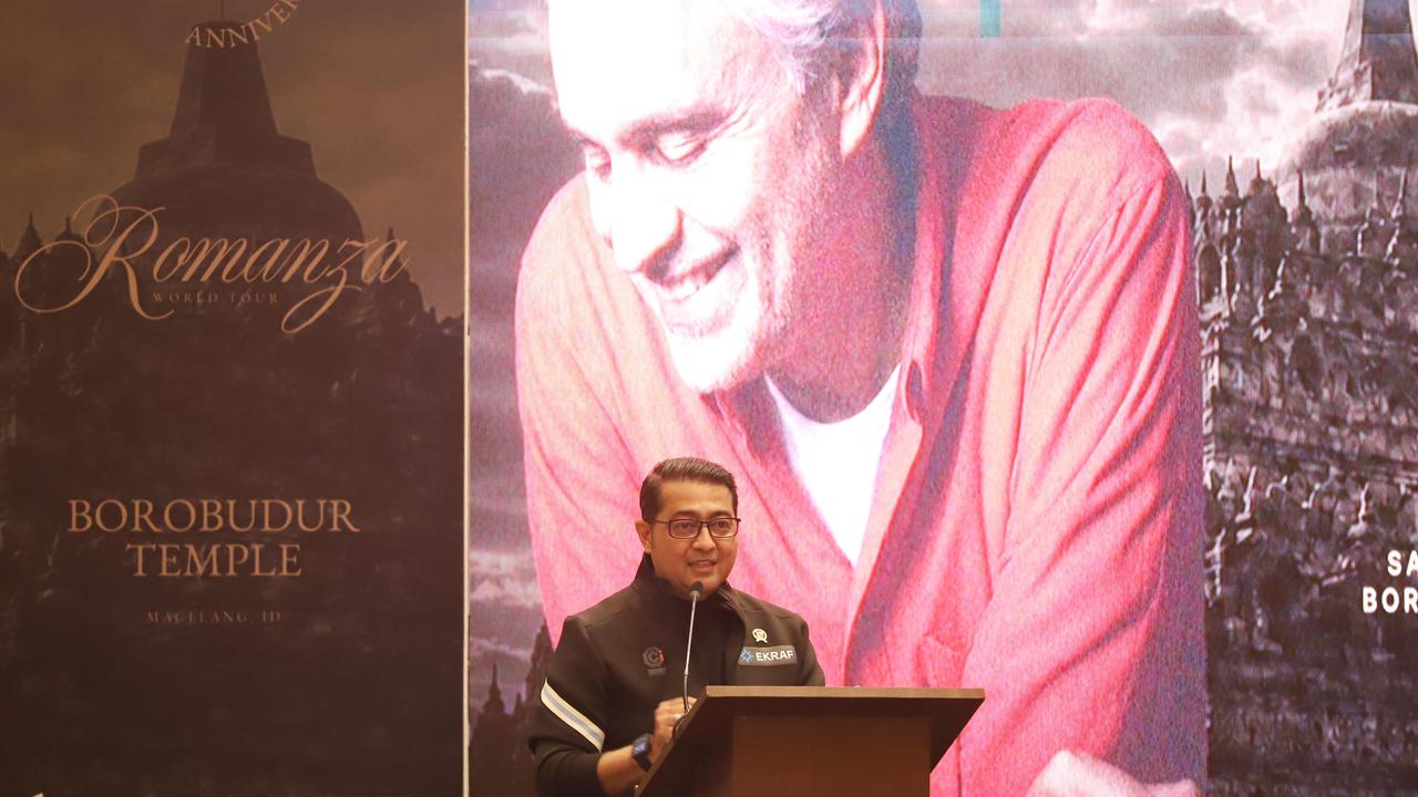 Jelang Konser Andrea Bocelli Romanza 30th Anniversary di Indonesia