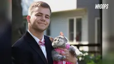 Lantaran mendandani kucing betina dan menjadikannya sebagai pasangan untuk ke pesta, pria ini langsung jadi bahan pembicaraan