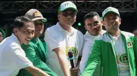 DPW PPP Gorontalo pada kegiatan deklarasi Sandiaga Uno Sebagai Calon Presiden. Dok.PPP (Arfandi Ibrahim/Liputan6.com)