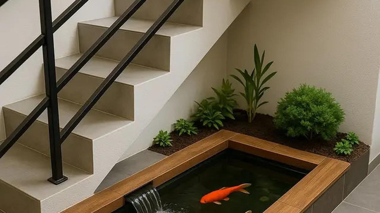 5 Model Kolam Ikan dan Taman Minimalis di Lahan Sempit, Hunian Makin Cantik