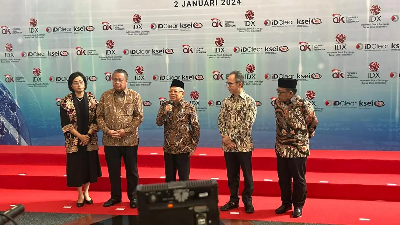 Wapres Ma’ruf Amin Yakin Pasar Modal Indonesia Akan Lebih Cerah