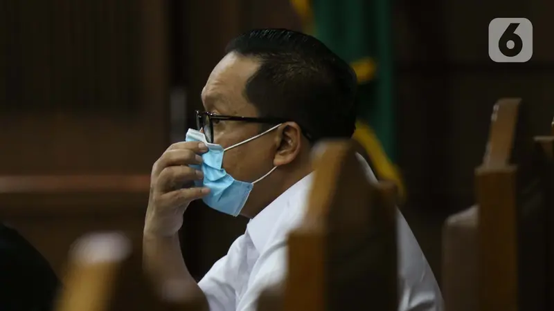 FOTO: Brigjen Prasetijo Utomo Jalani Sidang Lanjutan Dugaan Suap Djoko Tjandra