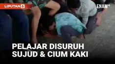 Perundung Aniaya dan Perintahkan Sekelompok Siswa di Cipanas untuk Cium Kaki