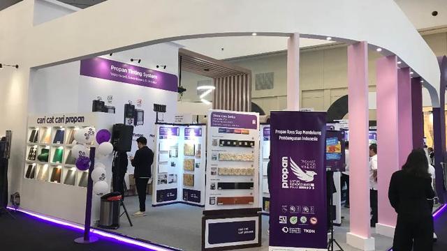 Teknologi dan Inovasi Terbaru Bidang Pengecetan di Pameran IndoBuildTech 2023