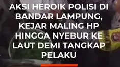 Aksi kejar-kejaran pencuri handphone di Bandar Lampung berakhir dramatis. Seorang pria berinisial AS diduga mencuri dua handphone dari sebuah rumah di Teluk Betung Timur. Saat ketahuan, pelaku kabur dan dikejar warga serta polisi yang sedang patroli.

Meski sempat diamankan, AS kembali mencoba me...