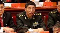 Li Shangfu ditunjuk sebagai menteri pertahanan baru China pada Minggu (13/3/2023). (Dok. Dok AP/Mark Schiefelbein)