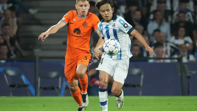 Liga Champions Real Sociedad vs Inter Milan