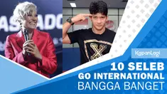Siapa artis go international favoritmu yang bikin bangga dengan pencapaian mereka?