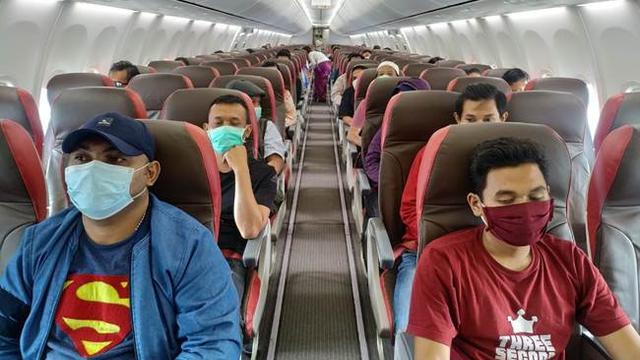 Penumpang pesawat (foto: dokumentasi Batik Air)