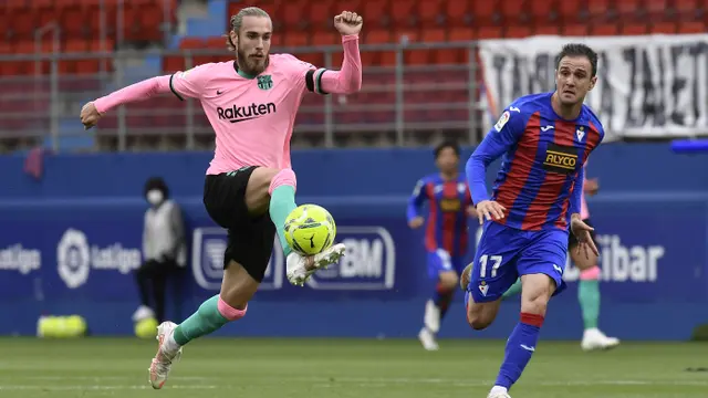 Foto Liga Spanyol: Tanpa Lionel Messi, Barcelona Tekuk Eibar