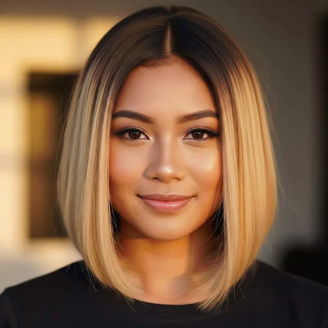 Model Rambut Pendek Cat Pirang untuk Kulit Sawo Matang