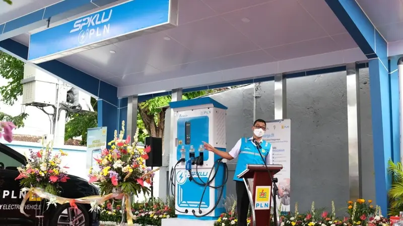 Dari total 21 unit SPKLU yang akan dibangun PLN, 12 unit di antaranya bertipe 25 kW, 9 unit bertipe Fast Charging 50 kW. (Dok PLN)