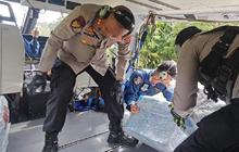 Polda Sumut Kirim Bantuan Heli ke Desa Terisolasi di Tapteng Pasca-Banjir dan Longsor