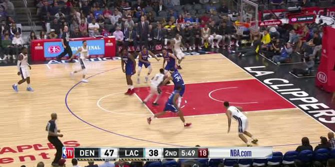 VIDEO : Cuplikan Pertandingan NBA, Nuggets 134 vs Clippers 115
