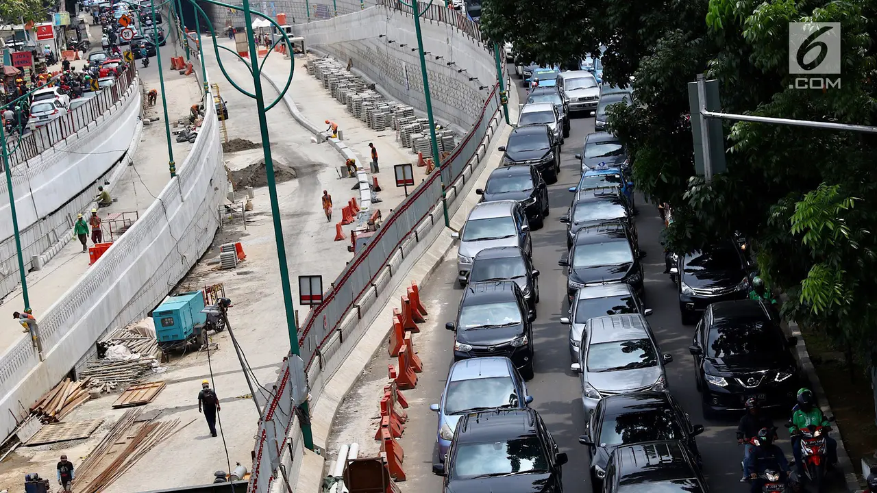 Progres Telah 90 Persen, Begini Penampakan Proyek Underpass Mampang