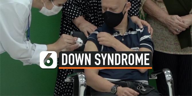 VIDEO: Penyandang Down Syndrome di Brasil Terima Vaksinasi Covid-19
