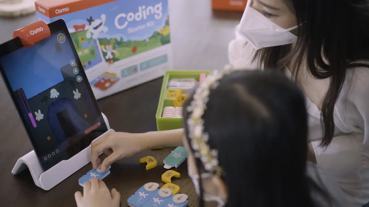 Teknologi Artificial Inteligence membuat screen time lebih bermanfaat bagi anak/dok. Osmo