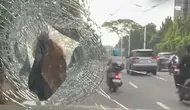 Mobil Puteri Indonesia Pariwisata 2022 Jadi Sasaran Teror Lempar Batu
