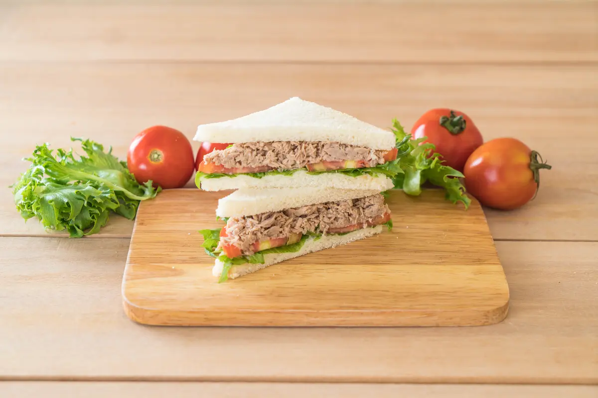ilustrasi sandwich tuna/Image by topntp26 on Freepik