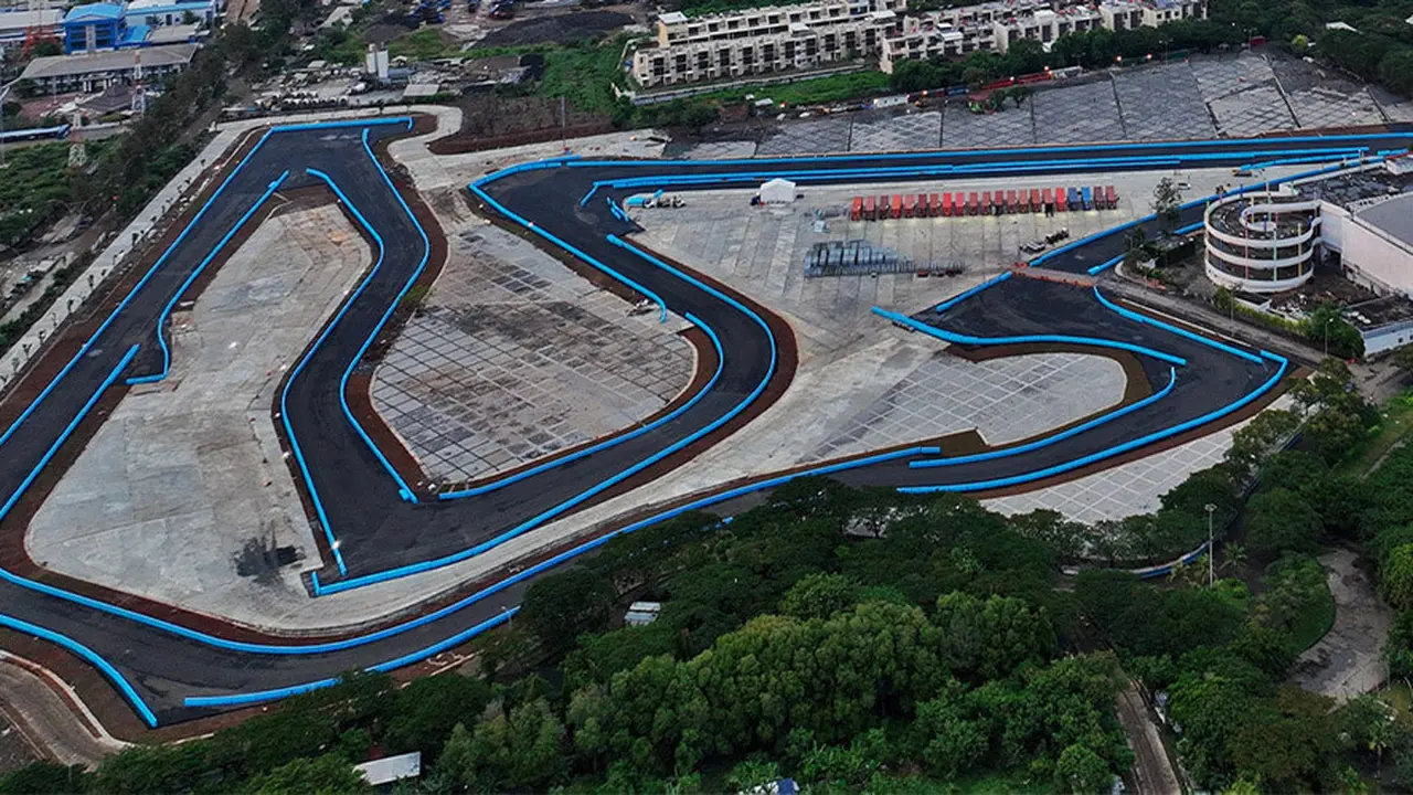Sirkuit Jakarta ePrix di Ancol, Jakarta Utara (FIA Formula E)