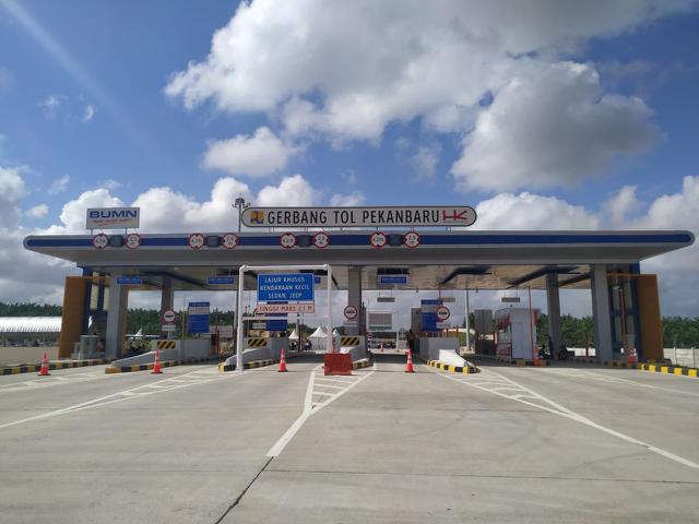 Punya Perlintasan Khusus Gajah Ini Penampakan Tol Pekanbaru Dumai Bisnis Liputan6 Com