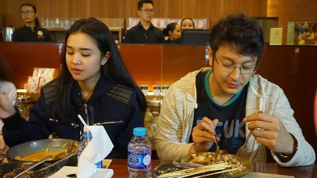 Michelle Ziudith dan Dimas Anggara