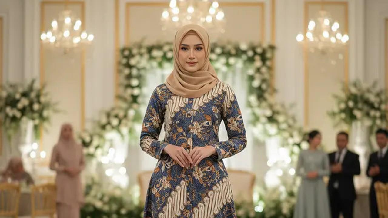 9 Model Gamis Batik buat Kondangan 2025 yang Modern dan Elegan