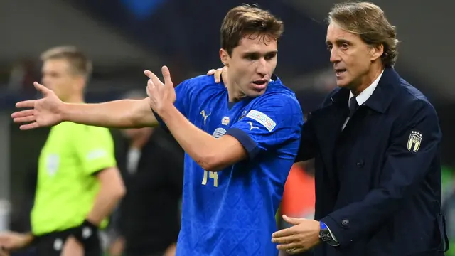 Foto: Hentikan Rekor Kemenangan Italia, Spanyol Melenggang ke Babak Final UEFA National League 2021