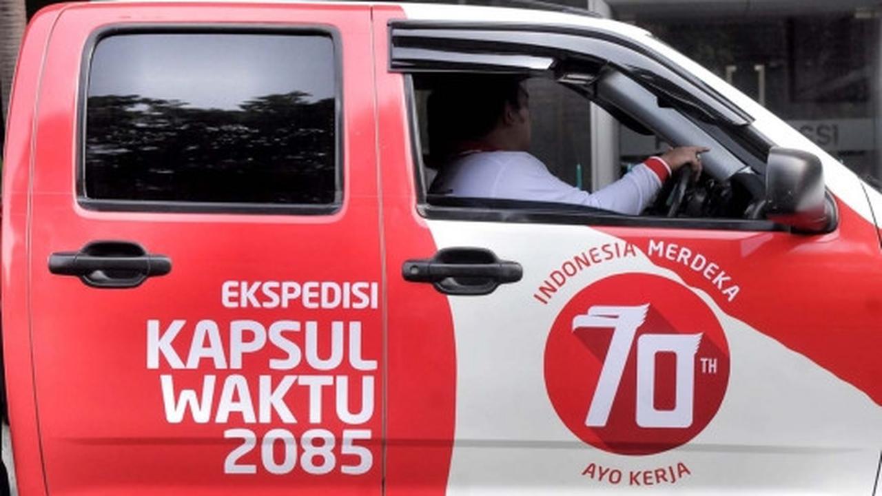 Ini mobil Ekspedisi Kapsul Waktu pembawa mimpi rakyat Indonesia