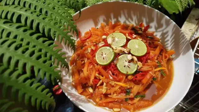 Salad pepaya resep kreasi merry (DapoerOmaykoe)