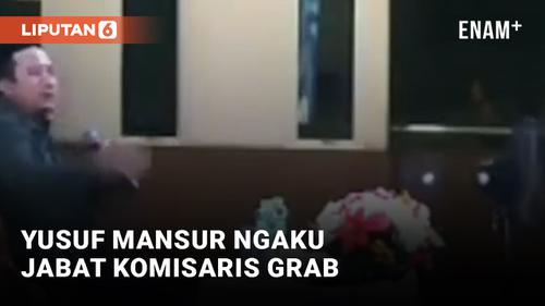 VIDEO: Viral! Yusuf Mansur Ngaku Dirinya Komisaris Grab