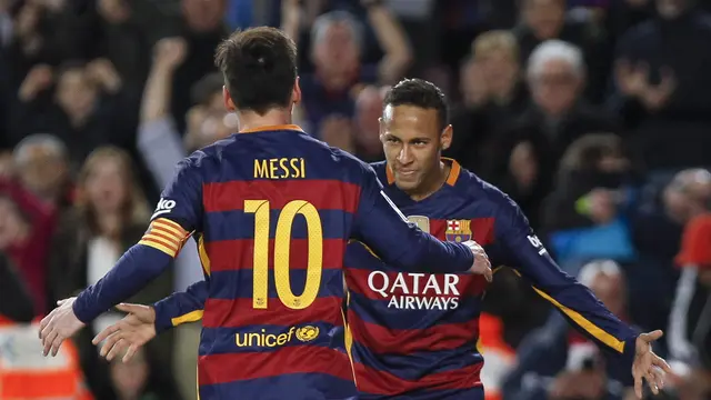 Neymar dan Messi