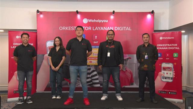 Almiranti Fira hadir dalam konferensi pers virtual Wehelpyou.